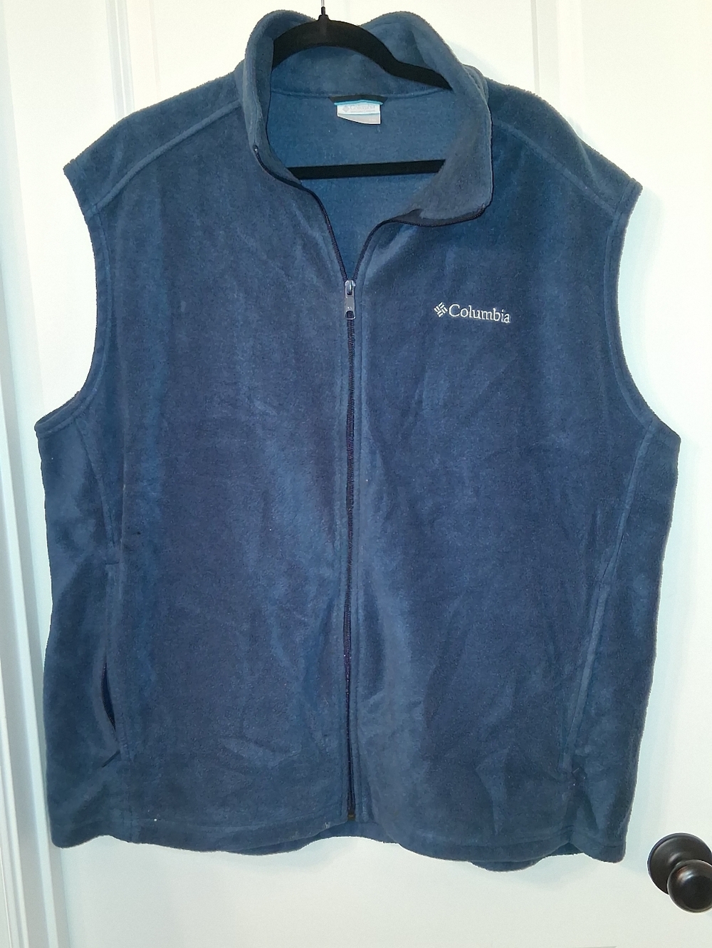Columbia Men's Navy Blue Fleece Vest XXL